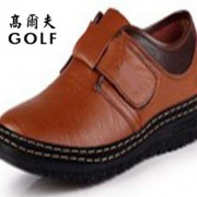 高爾夫GOLF真皮皮鞋 男士休闲鞋