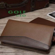 高爾夫GOLF正品牛皮商务休闲牛皮软皮长款