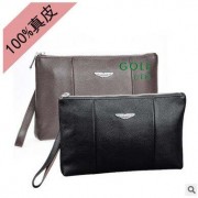 高爾夫GOLF软真皮大容量荔枝纹头层牛皮公文夹包新款