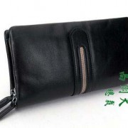 高爾夫GOLF男士钱包长款拉链大容量头层牛皮