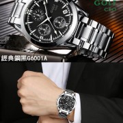GOLF CEO高尔夫总裁 G6001男士石英表